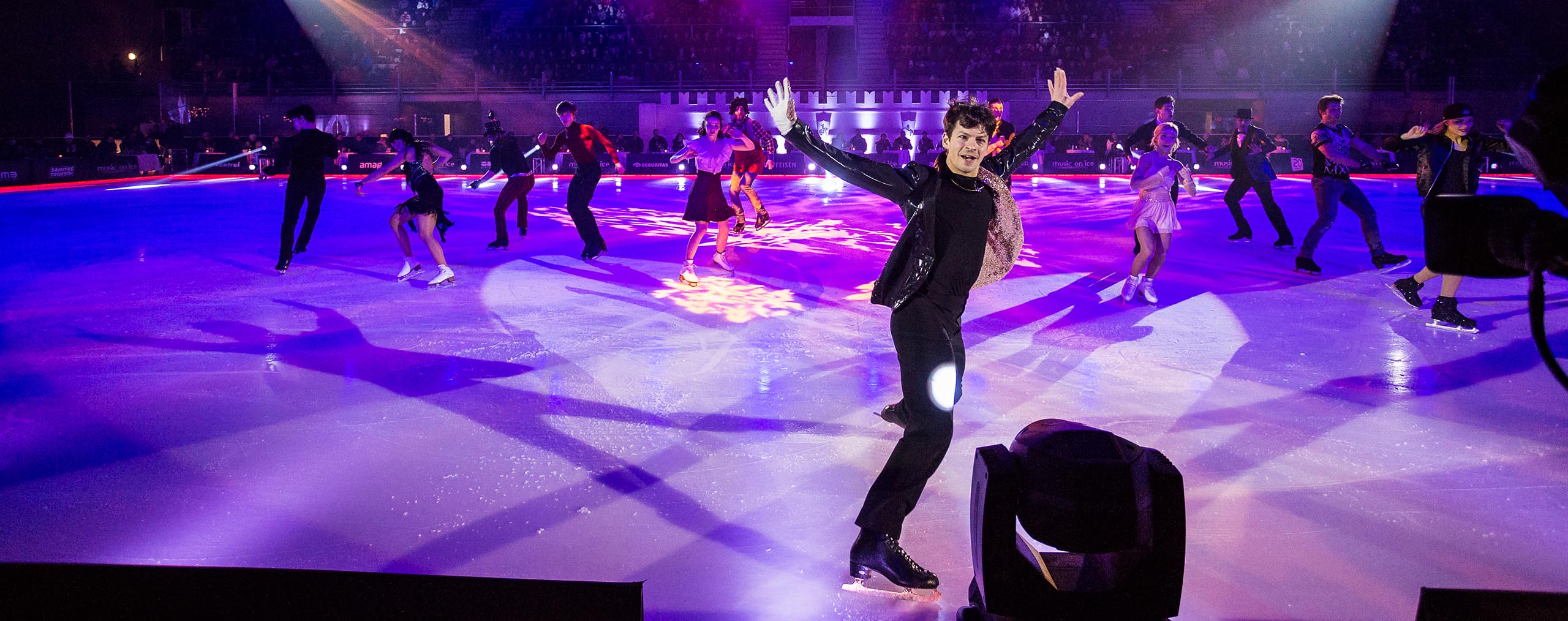 Cast of Music on Ice Stephane Lambiel